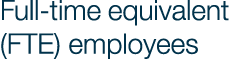 Full time equivalent (FTE) employees 